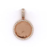 Diamond Memory Pendant Rose 14K - White Carat - USA & Canada